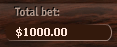Total bet box